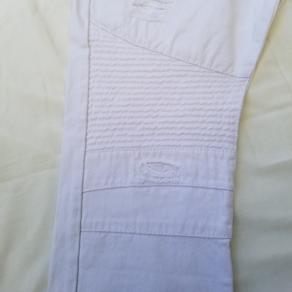 Men's White Jeans from Partisan Jeans Size 34W 30L - Picture 9 of 14